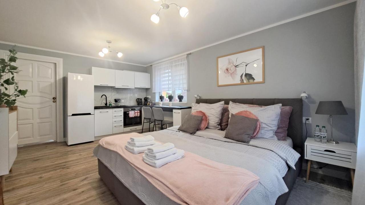 Barwny Zakatek Apartman Augustów Kültér fotó